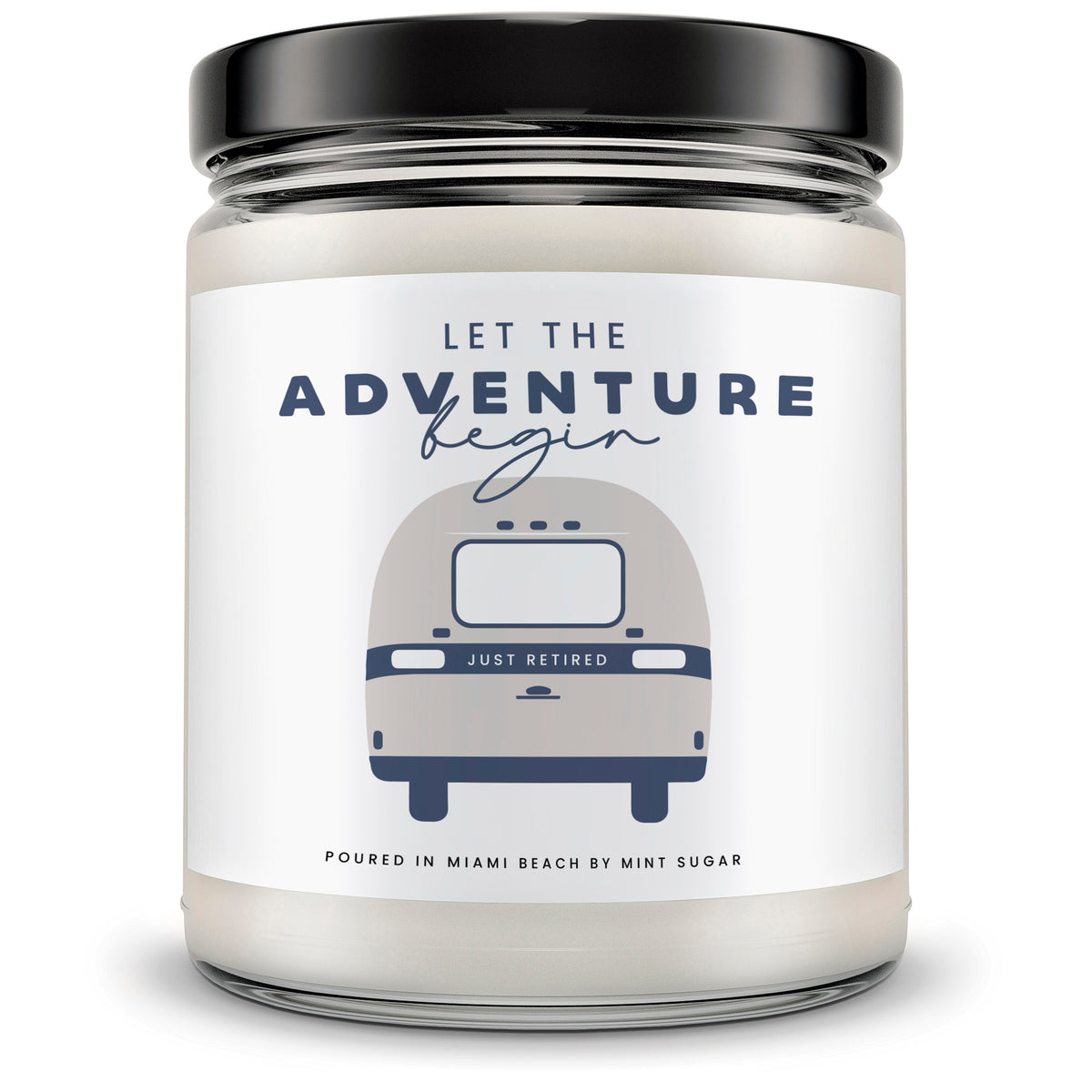 LET THE ADVENTURE begin Candle - Mint Sugar Candle