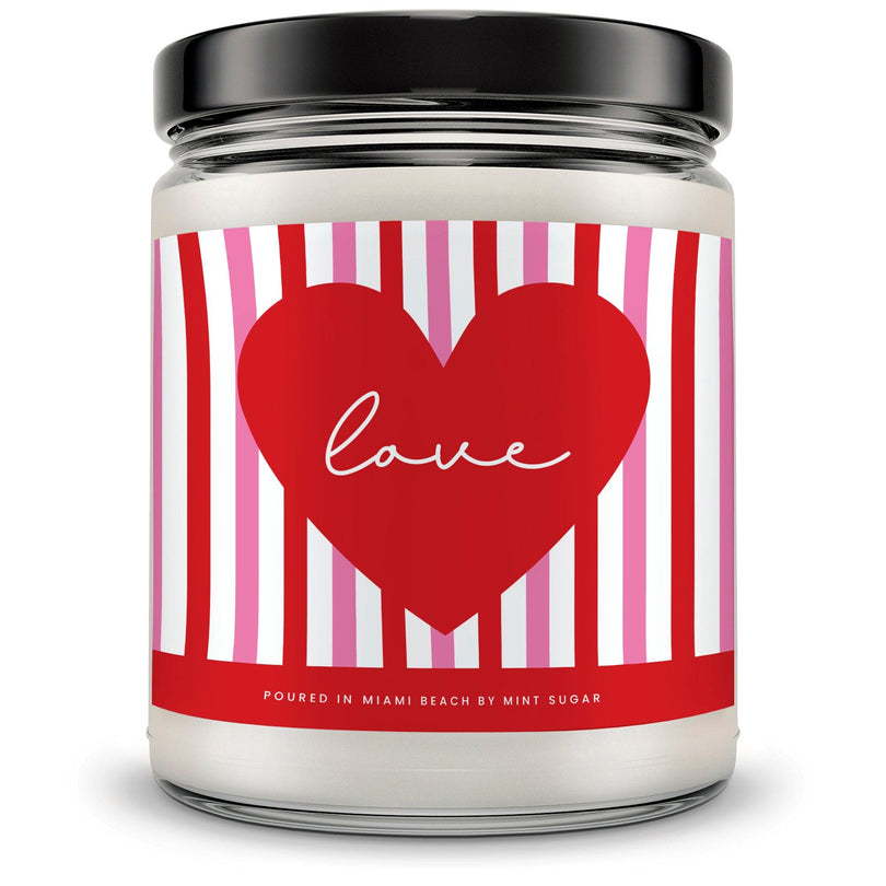 The Love Candle - Mint Sugar Candle