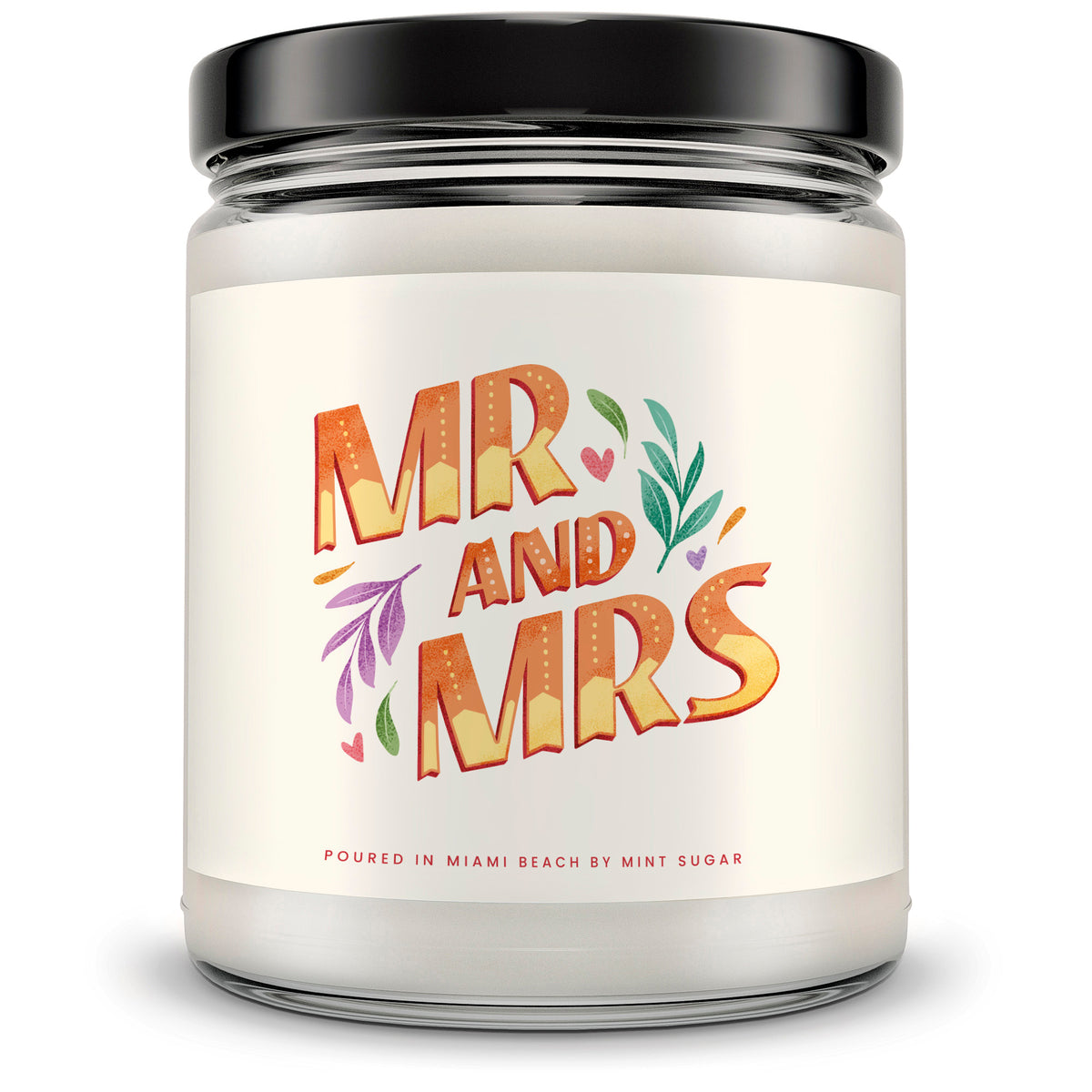 Mr & Mrs Candle - Mint Sugar Candle