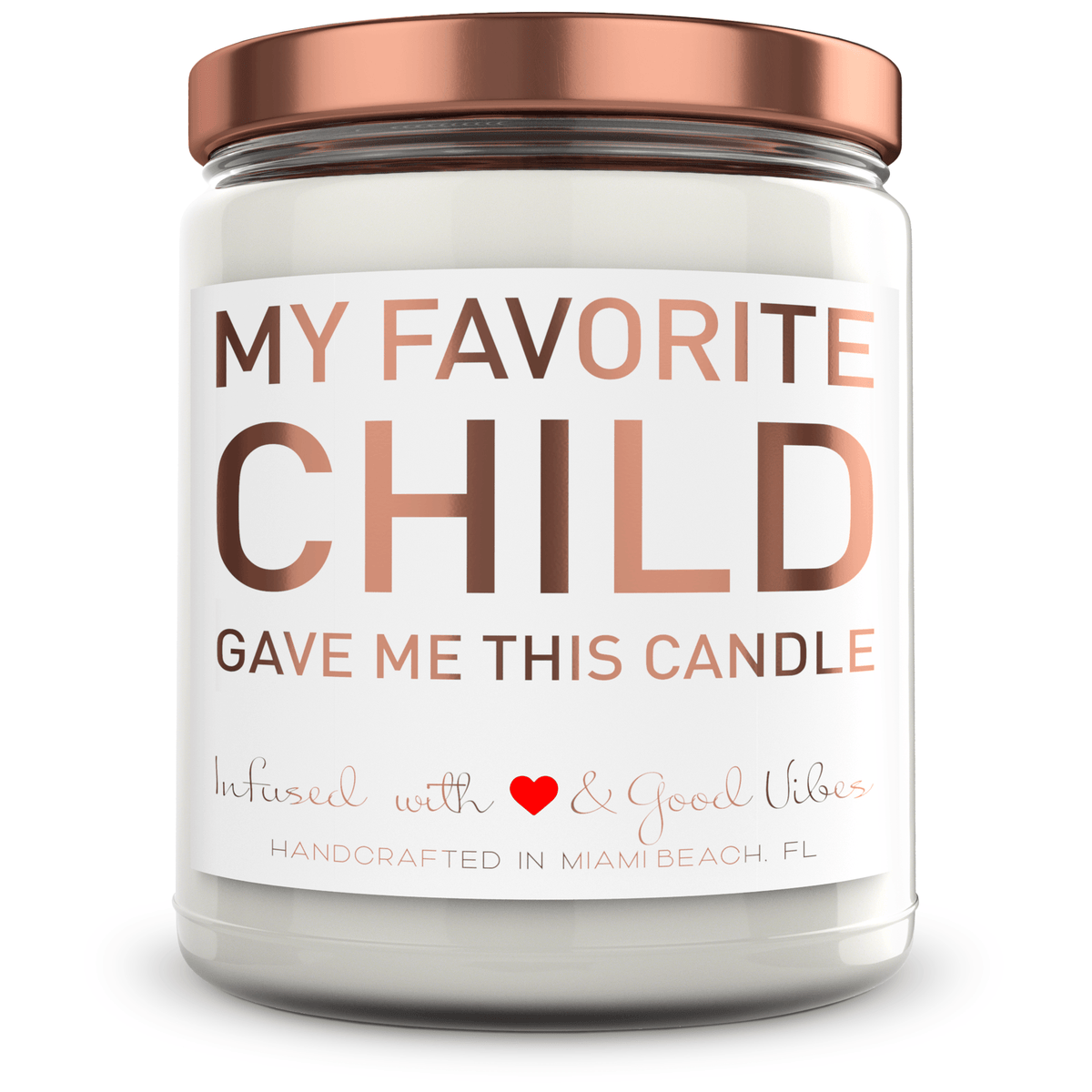 My Favorite Child gave me this candle - Mint Sugar Candle