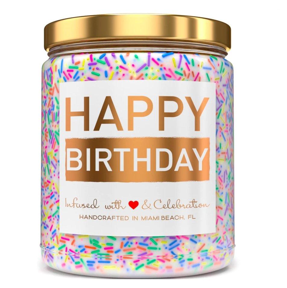 Birthday Cake Scent Candle - Mint Sugar Candle