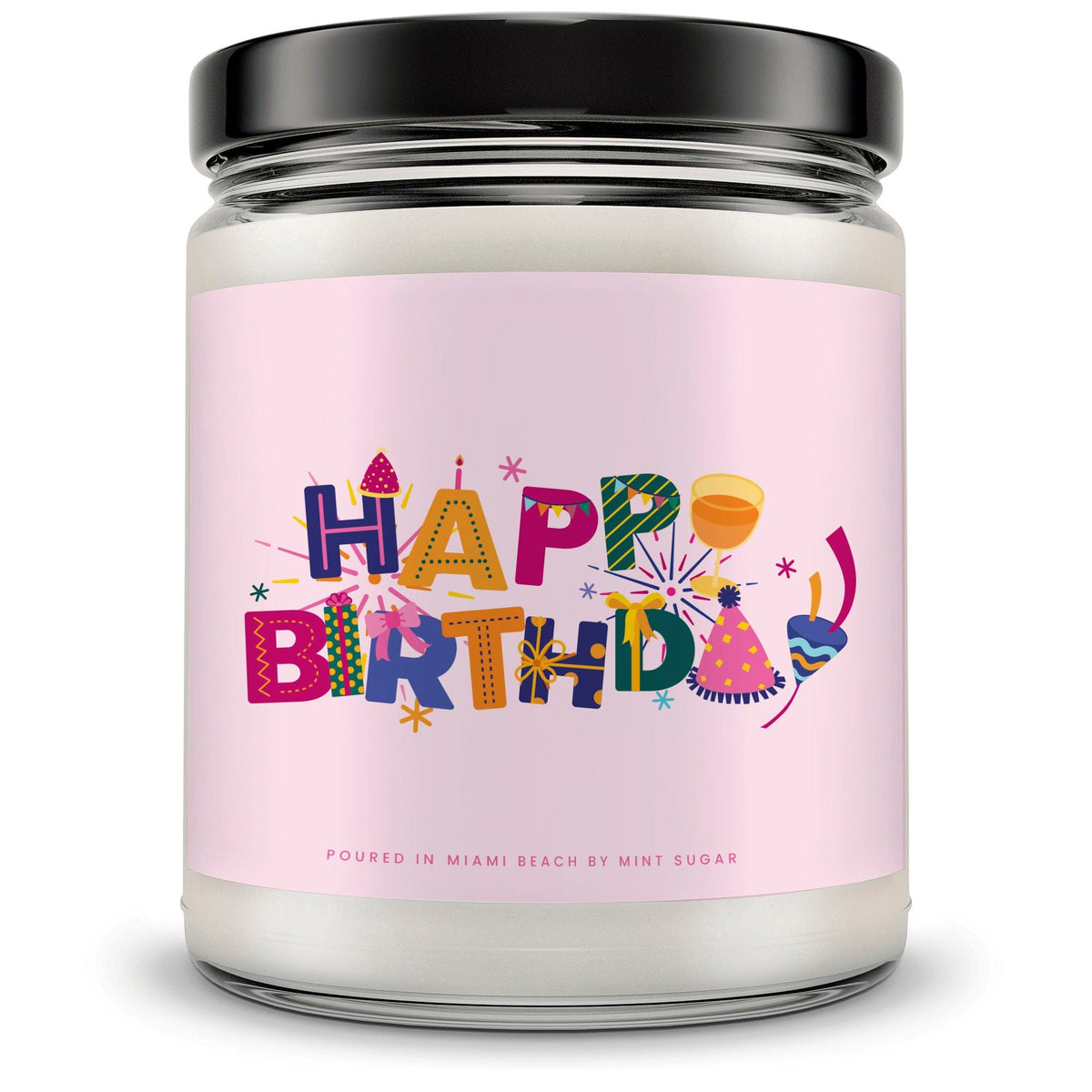 Bougie - Happy Birthday - Lot de 25 - O'SugarArt