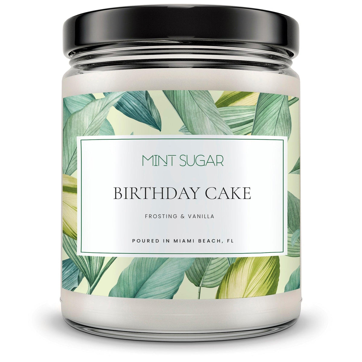 Birthday Cake Scent Candle - Mint Sugar Candle